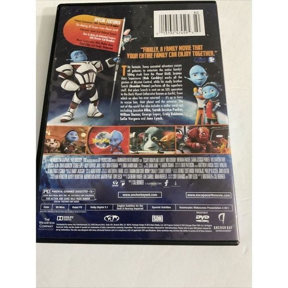 Escape From Planet Earth - DVD - VERY GOOD - Picture 4 of 5